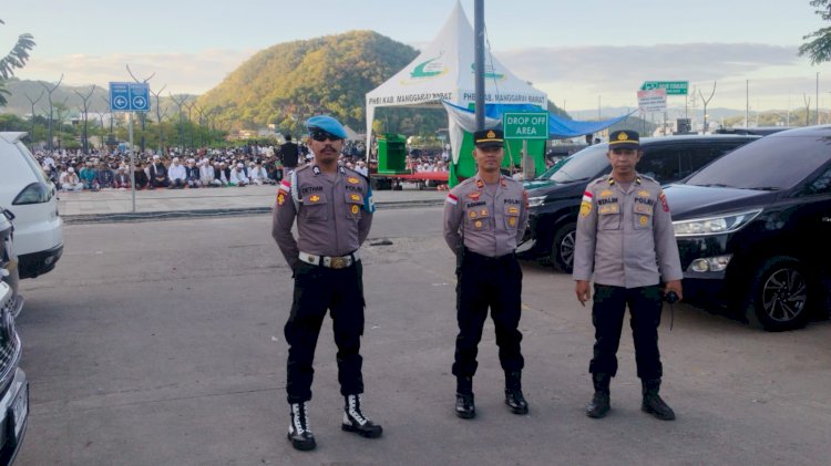 Jamin Kekhusyukan Iduladha di Labuan Bajo, Polres Manggarai Barat Terjunkan Ratusan Personel