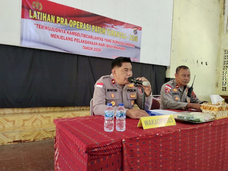 Kedepankan Pendekatan Humanis, Polres Manggarai Barat Siap Gelar Operasi Patuh Turangga 2026