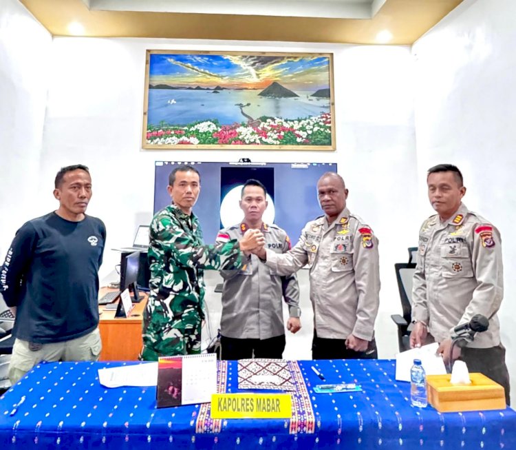 Diselesaikan Lewat Musyawarah, TNI dan Polri Sepakat Damai Pasca-Kesalahpahaman di Labuan Bajo