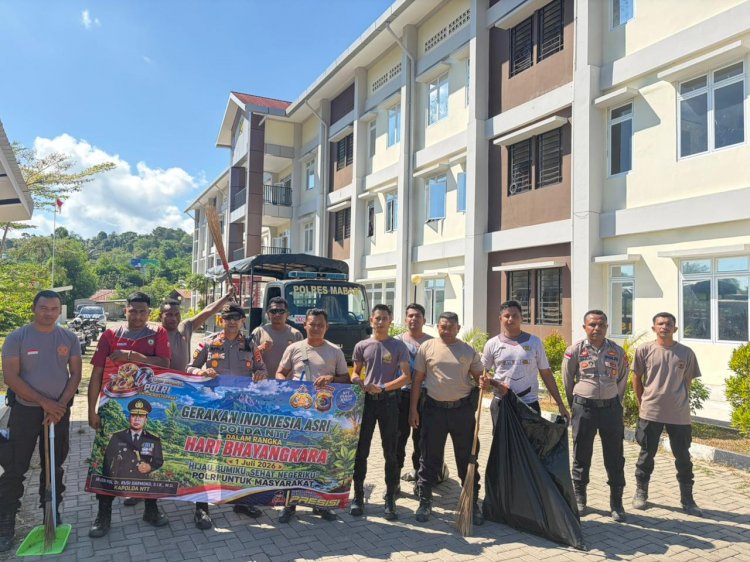 Sambut Hari Bhayangkara ke-80, Polres Mabar Pastikan Destinasi Super Prioritas Tetap ASRI
