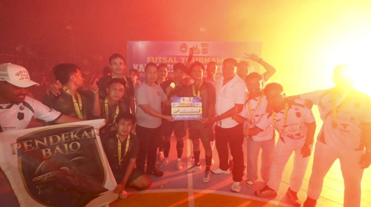 Pendekar Bajo FC Sabet Takhta Juara Turnamen Futsal Kapolres Mabar Cup 2026 di Labuan Bajo