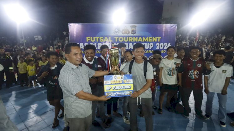 Pendekar Bajo FC Sabet Takhta Juara Turnamen Futsal Kapolres Mabar Cup 2026 di Labuan Bajo
