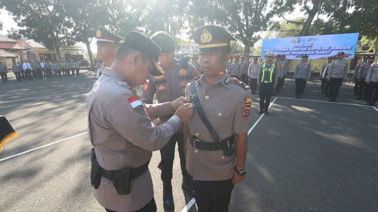 Kapolres Mabar Pimpin Sertijab : Tekankan Integritas dan Pengamanan Destinasi Super Prioritas