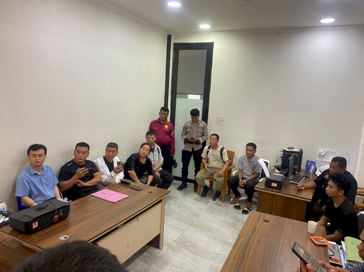 Satpolairud Polres Mabar Fasilitasi Kesepakatan Damai Santunan Korban Laka Laut WNA China di Labuan Bajo
