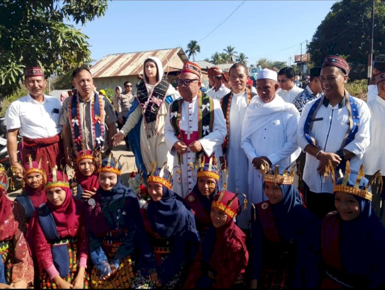 Festival Golo Koe 2026, Polisi Estafet Amankan Perarakan Patung Bunda Maria Assumpta Nusantara