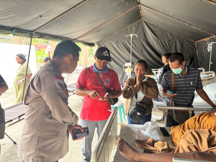 Pasca-Gempa M 7,7 Flores: Kapolres Mabar Tinjau Pasien RS Siloam dan Fasilitasi BPJS Darurat untuk Korban
