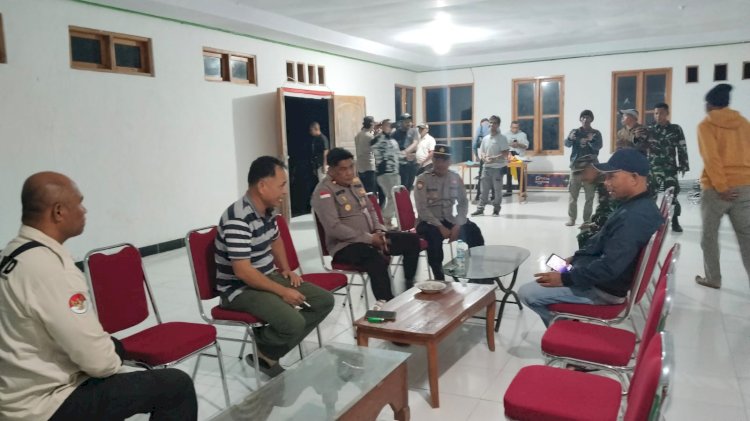 Menembus Kegelapan Malam, Waka Polres Mabar Kawal Penyaluran Logistik Gempa ke Macang Pacar