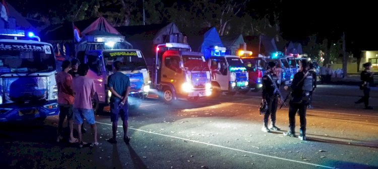 Komitmen Kemanusiaan Tanpa Batas, Polda Jateng Kirim Puluhan Ton Logistik Lewat Polres Manggarai Barat