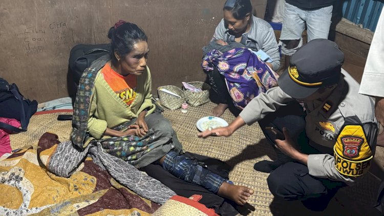 Menembus Duka Kuwus: Jejak Kemanusiaan Polsek Kuwus di Tengah Guncangan Gempa Kampung Ntalung