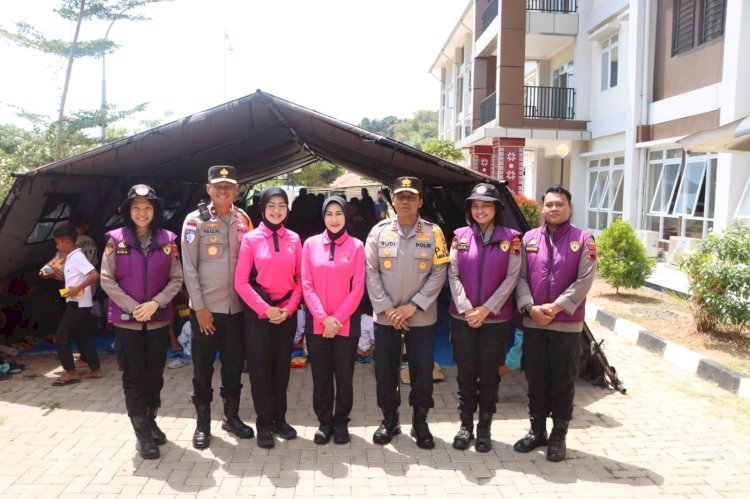 Kapolda NTT Tinjau Rusun Polres Mabar Terdampak Gempa dan Pastikan Pemulihan Warga