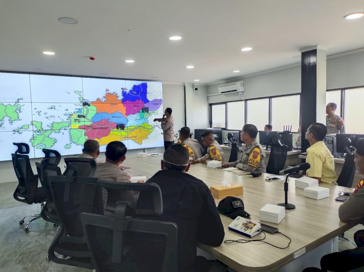 Matangkan Pengamanan Pilkades Serentak 2026, Polres Manggarai Barat Gelar Tactical Wall Game