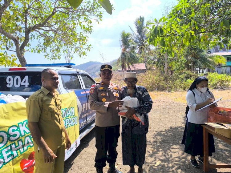 Sinergi Kemanusiaan Polres Mabar dan IASI: Ulurkan Tangan untuk Pemulihan Warga Rangko Pasca Gempa