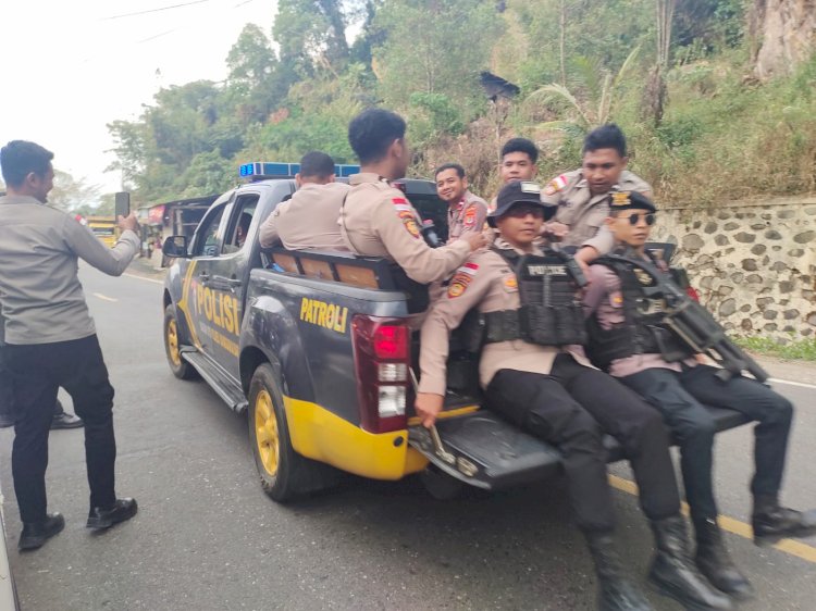 Pasca-Pencoblosan Pilkades Mabar 2026, Polisi Gelar Patroli Skala Besar Sisir Jalur Strategis Hingga Pelosok