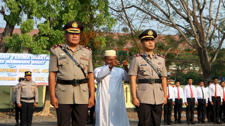 Sertijab Waka Polres Manggarai Barat: AKP Sandy Pratama Resmi Gantikan Kompol Martinus Pake