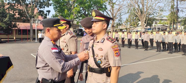Sertijab Waka Polres Manggarai Barat: AKP Sandy Pratama Resmi Gantikan Kompol Martinus Pake