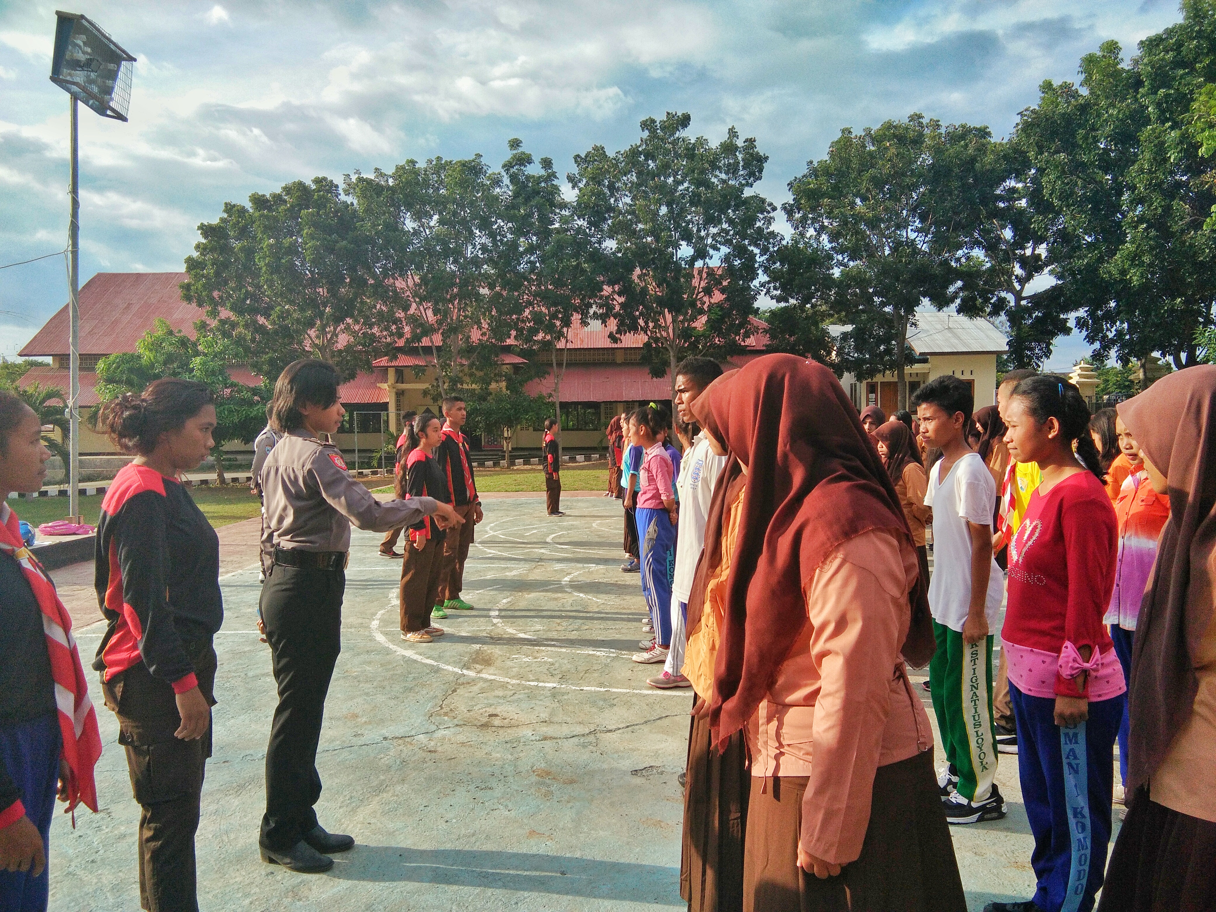 Sebanyak 55 Pelajar Terdaftar Sebagai Keanggotaan Pramuka Saka Bhyangkara Polres Mabar
