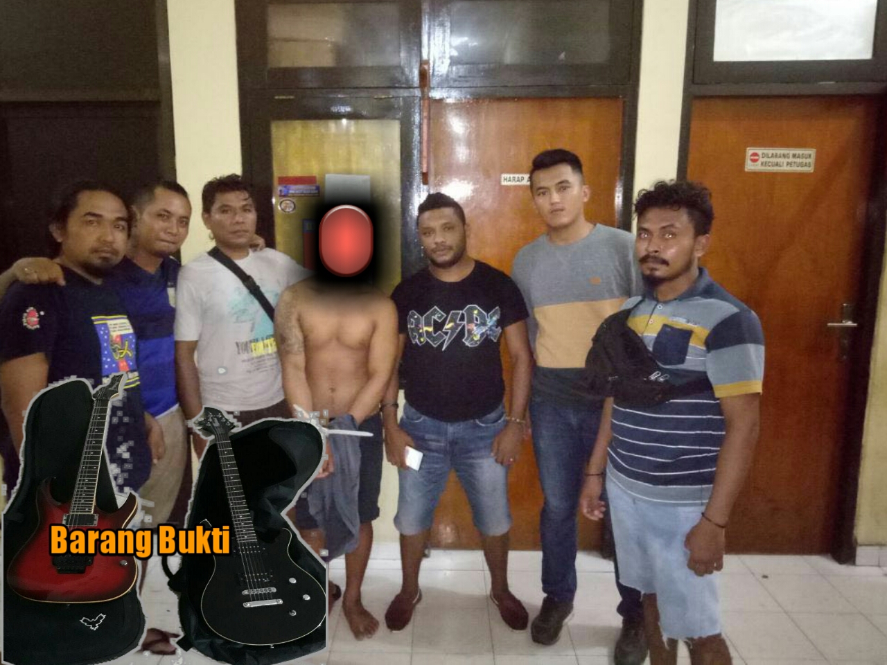 Pelaku pencurian Guitar Elektric di Gereja Pantekosta Labuan Bajo dibekuk Tim Jatanras Sat Reskrim Polres Mabar