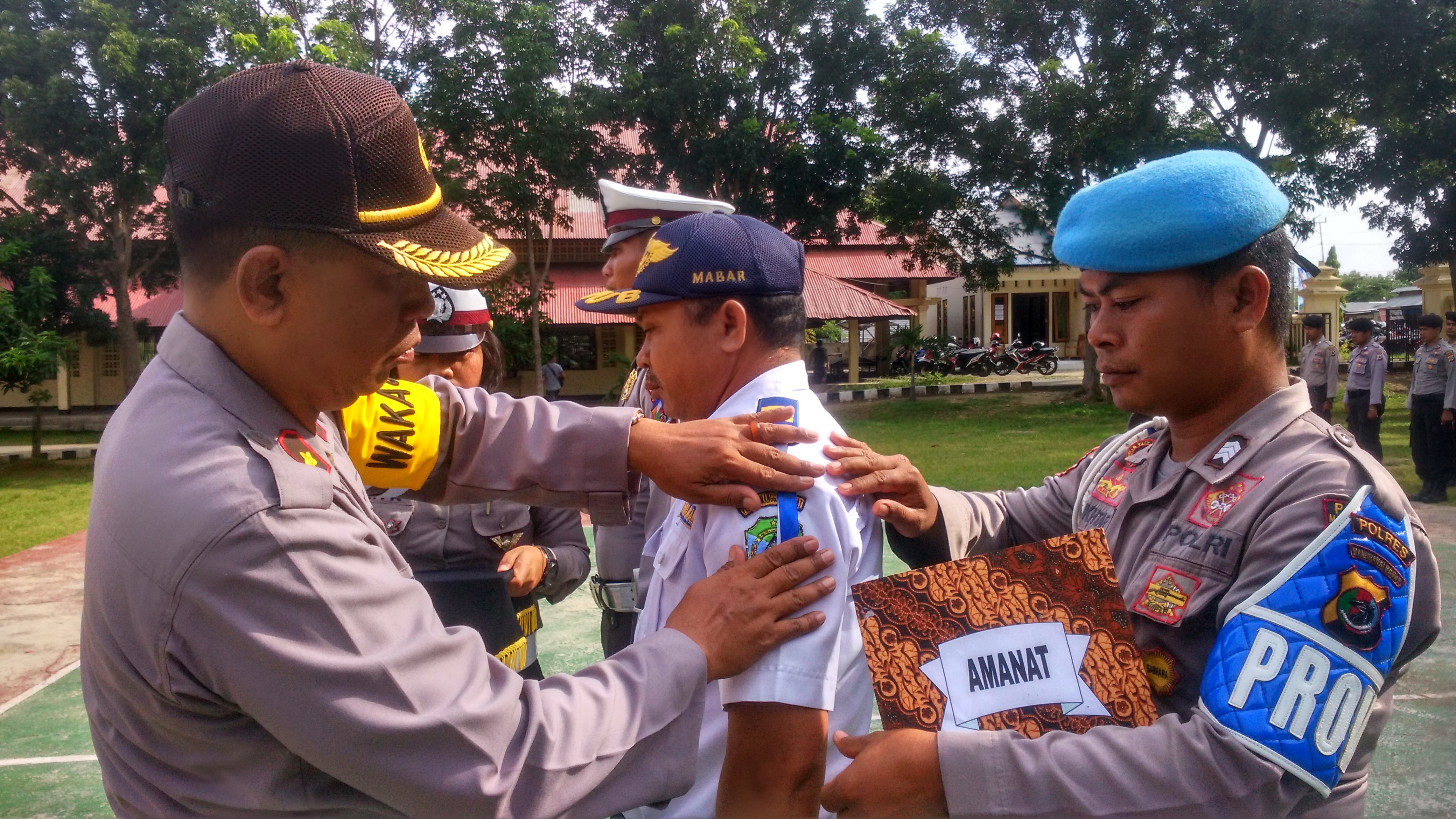 Wakapolres Mabar pimpin apel Gelar Pasukan Ops Keselamatan Turangga 2018