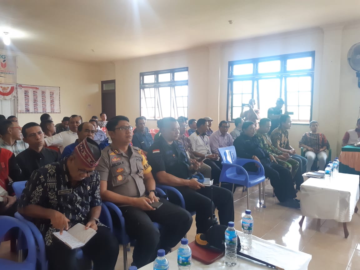 Personel Polres Mabar Jaga Ketat Pleno Terbuka Rekapitulasi Suara Tingkat Kabupaten