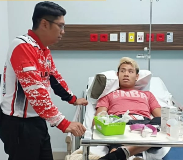 Dikabarkan Jatuh Sakit, Kapolres Mabar Jenguk Petinju Asal Vietnam di RS Siloam