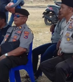 Sat Samapta Polres Mabar Amankan TKP Pembunuhan Warga Kecamatan Mbeliling