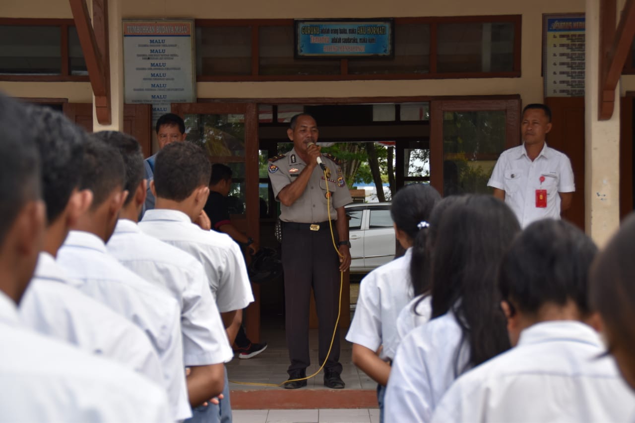 Polres Mabar Sosialisasi Penerimaan Anggota Polri Di Sekolah-Sekolah